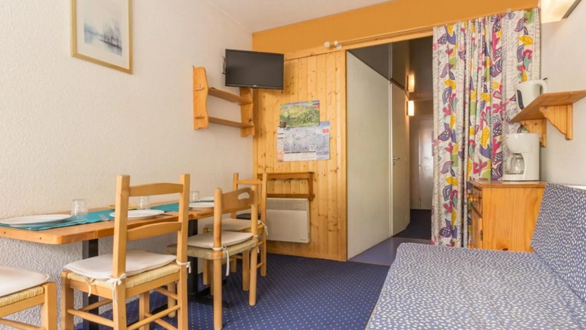 Studio Ski Aux Pieds Avec Balcon Et Kitchenette, 4 Pers - Fr-1-346-467 Les Arcs  Les Arcs (Savoie)