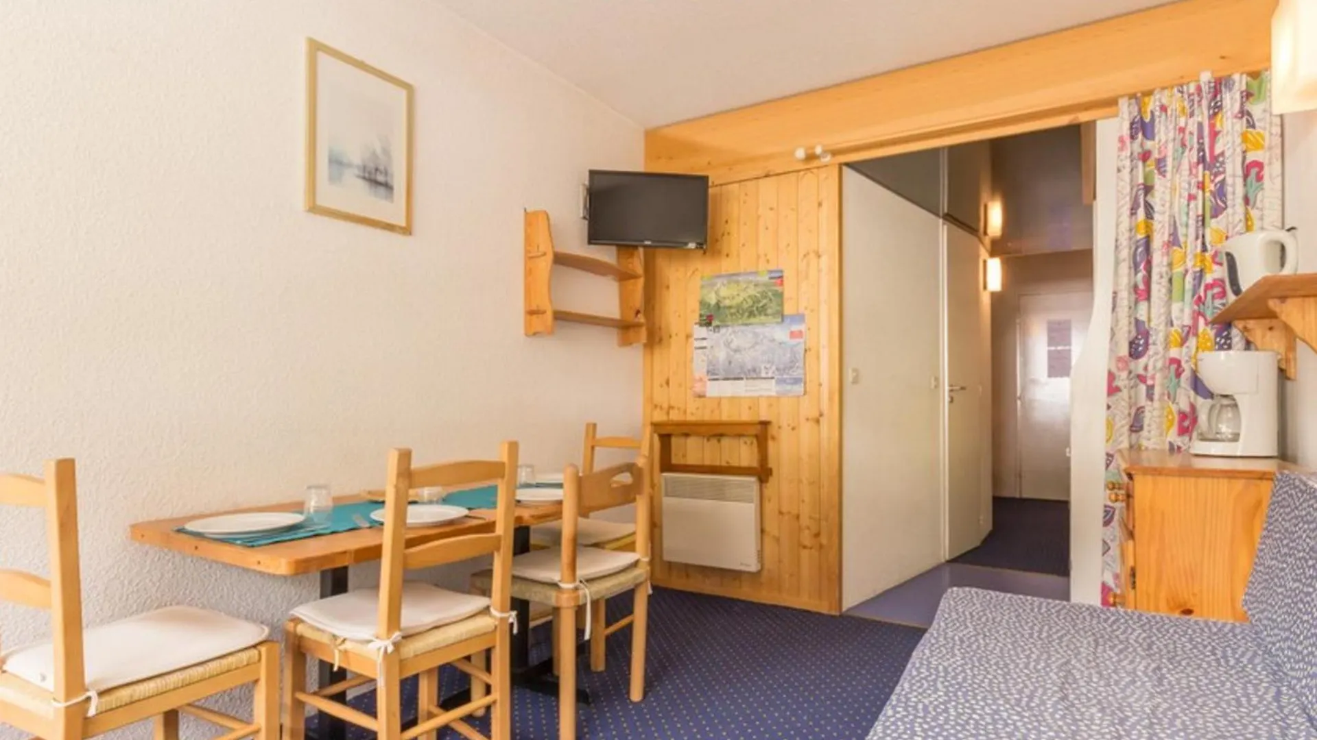 Studio Ski Aux Pieds Avec Balcon Et Kitchenette, 4 Pers - Fr-1-346-467 Les Arcs  0*, Les Arcs (Savoie) Francie